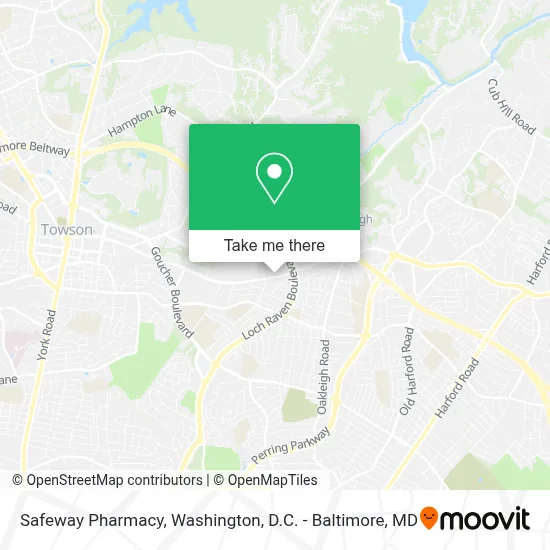 Safeway Pharmacy map