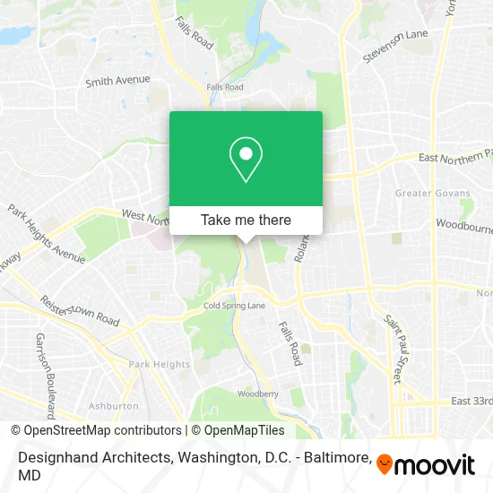 Designhand Architects map