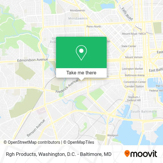 Rgh Products map