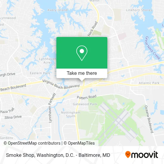 Smoke Shop map