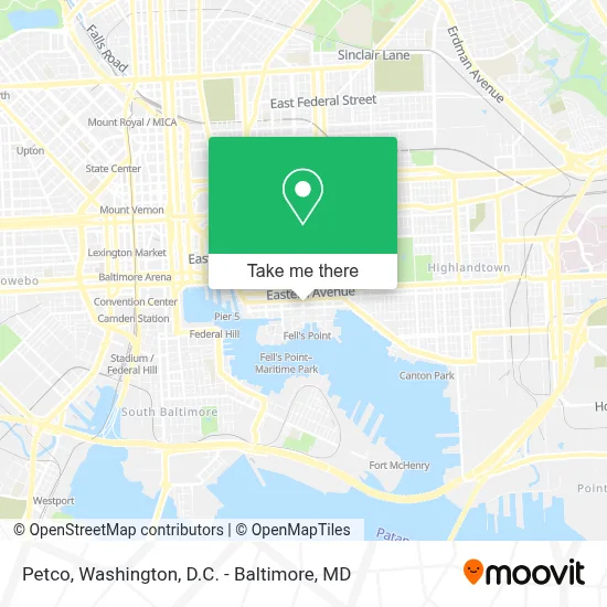 Petco map