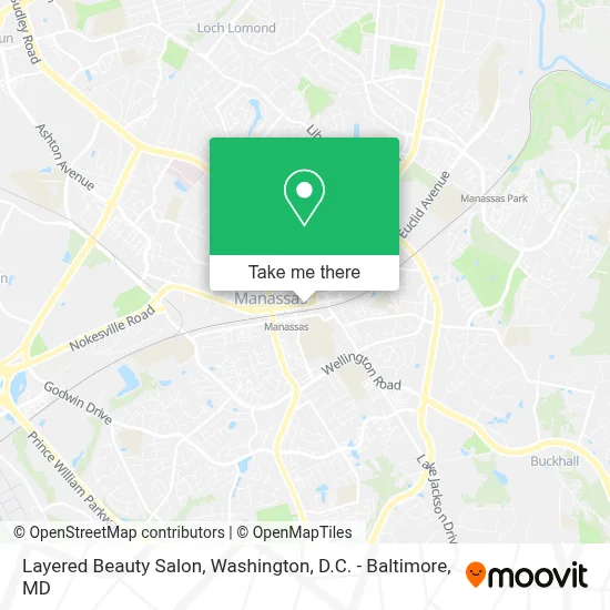 Layered Beauty Salon map