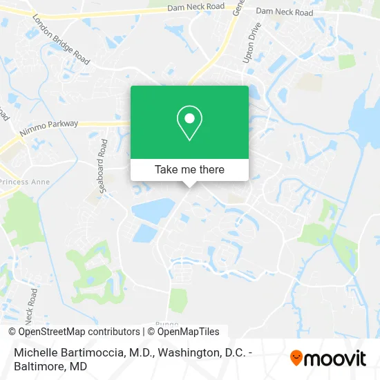 Michelle Bartimoccia, M.D. map