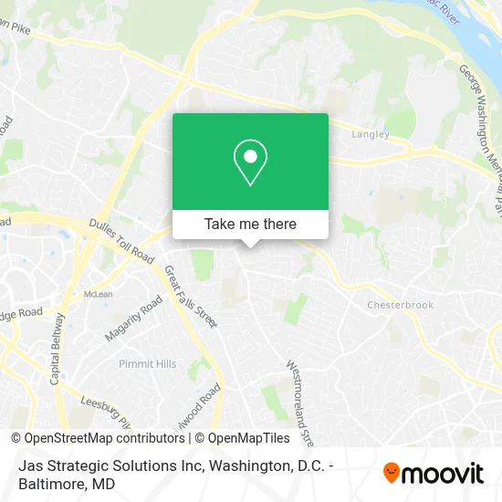 Jas Strategic Solutions Inc map