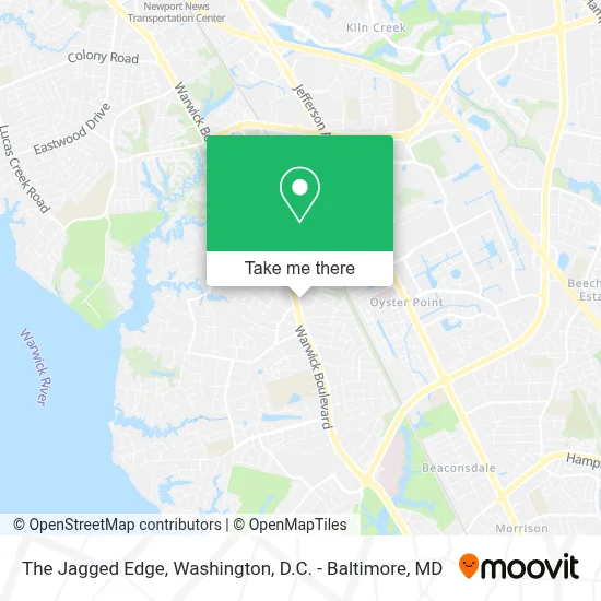 The Jagged Edge map