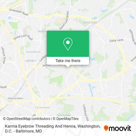 Karma Eyebrow Threading And Henna map
