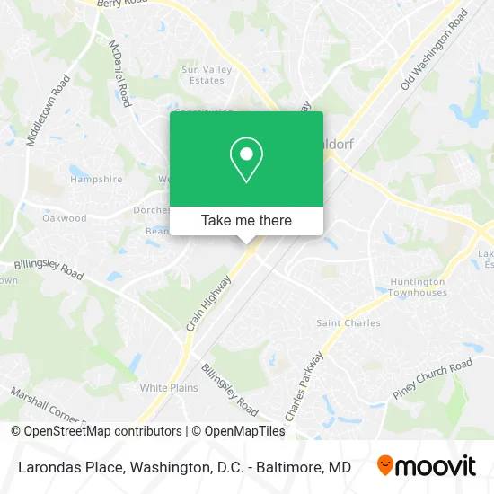 Larondas Place map