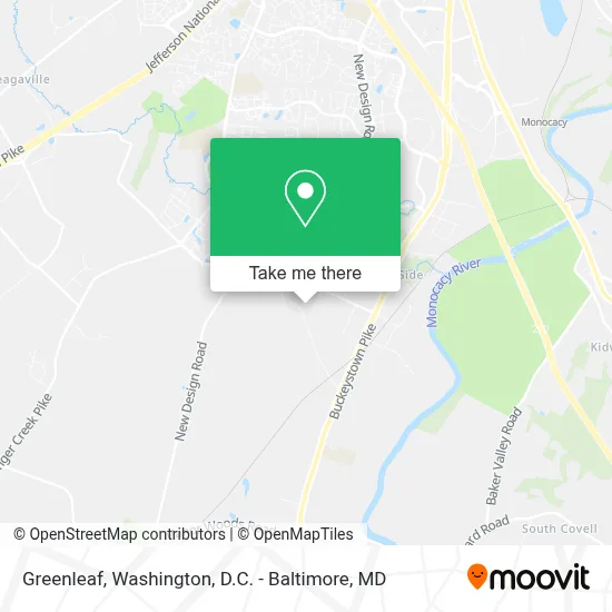 Greenleaf map