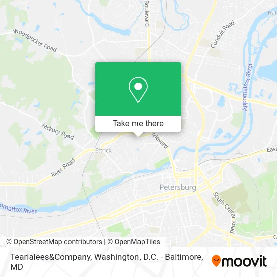 Tearialees&Company map