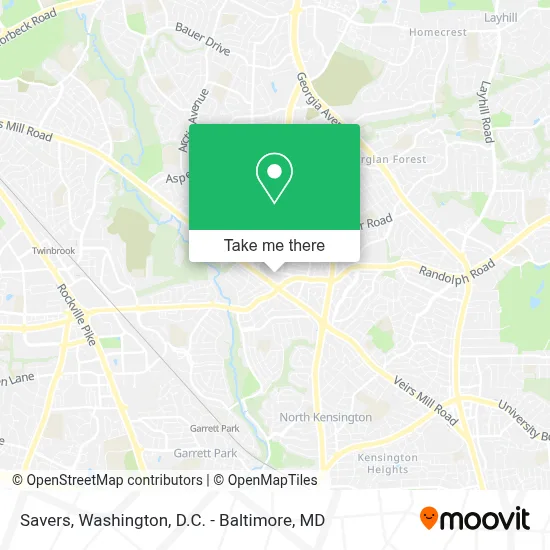 Savers map