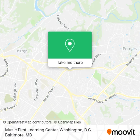 Music First Learning Center map
