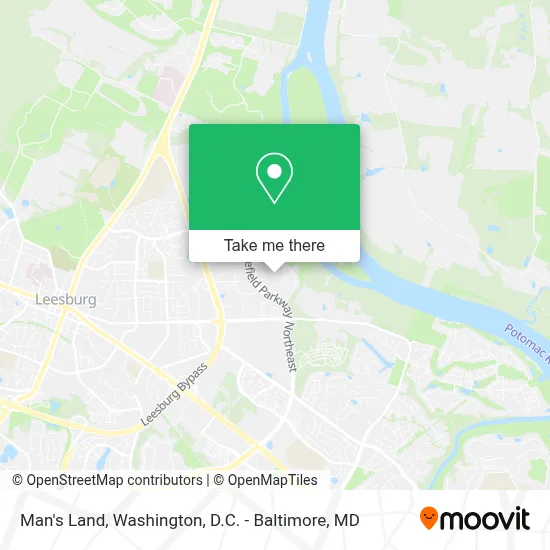 Man's Land map