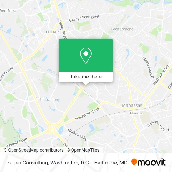 Parjen Consulting map