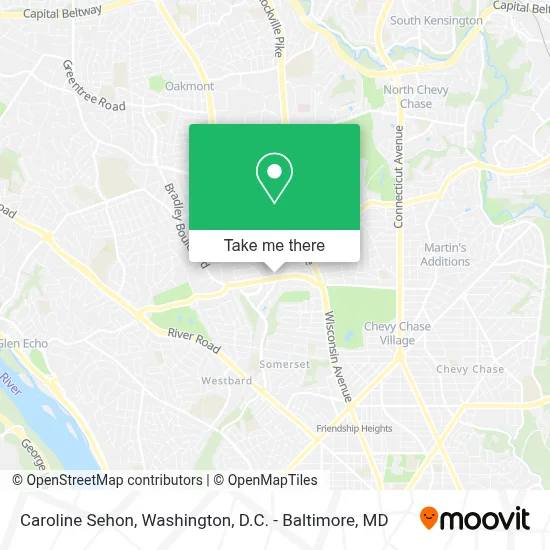 Caroline Sehon map