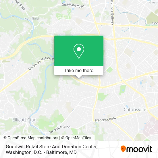 Goodwill Retail Store And Donation Center map