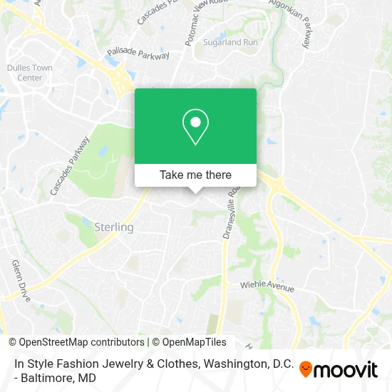 In Style Fashion Jewelry & Clothes map