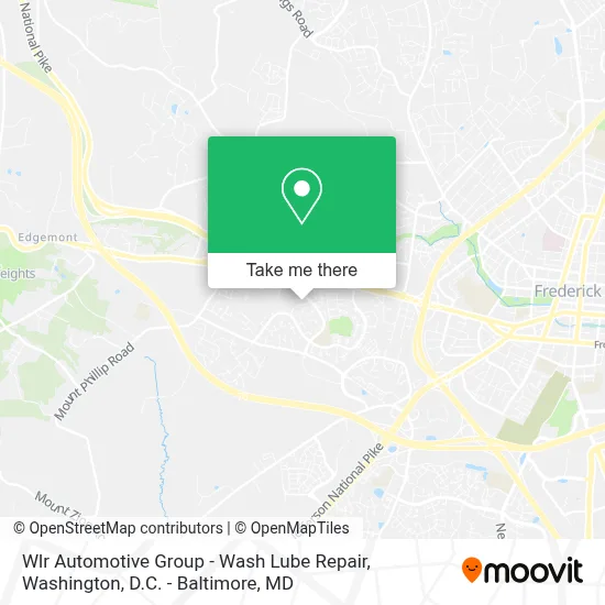 Wlr Automotive Group - Wash Lube Repair map