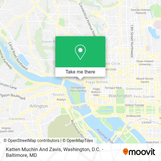 Katten Muchin And Zavis map