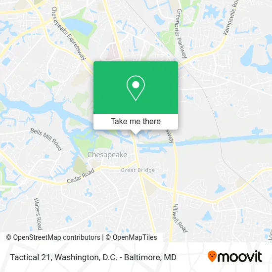 Tactical 21 map