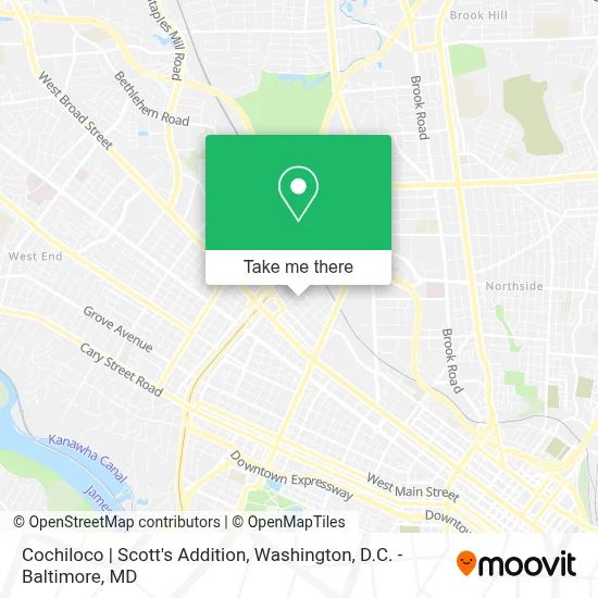 Cochiloco | Scott's Addition map