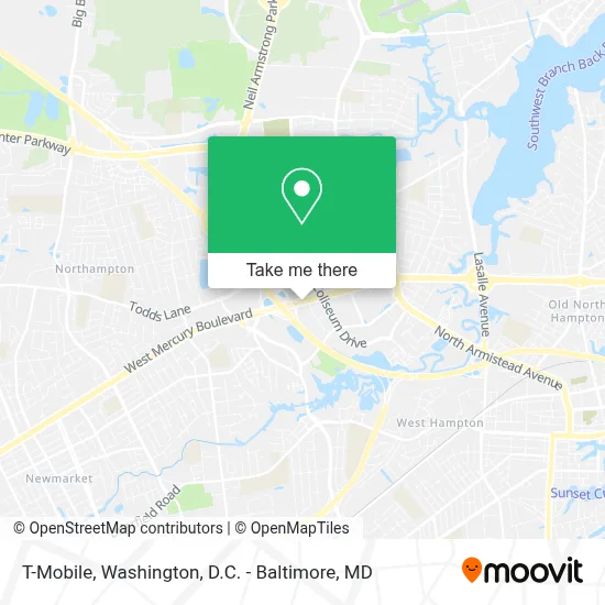 T-Mobile map