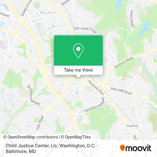 Child Justice Center, Llc map