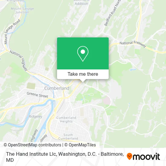 The Hand Institute Llc map