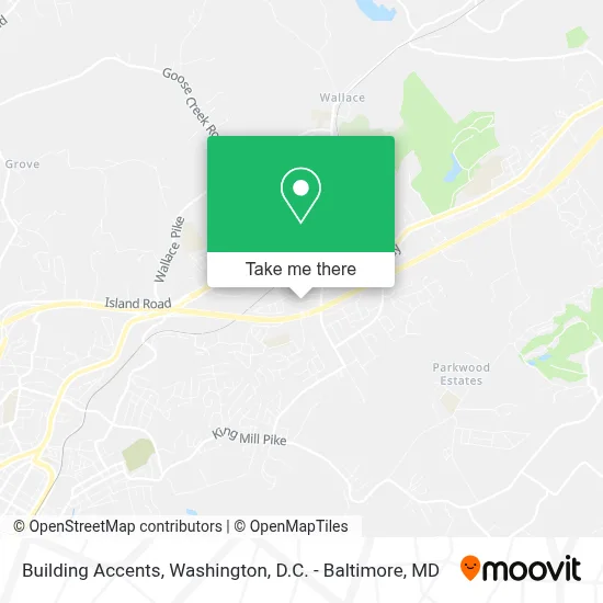 Building Accents map