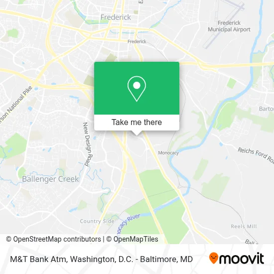 M&T Bank Atm map