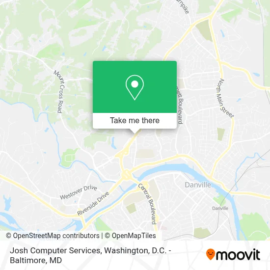 Josh Computer Services map