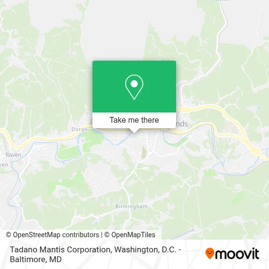 Tadano Mantis Corporation map