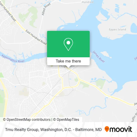 Tmu Realty Group map