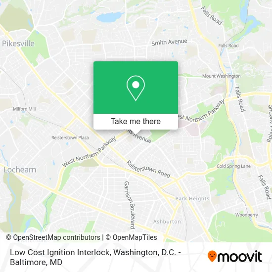 Low Cost Ignition Interlock map