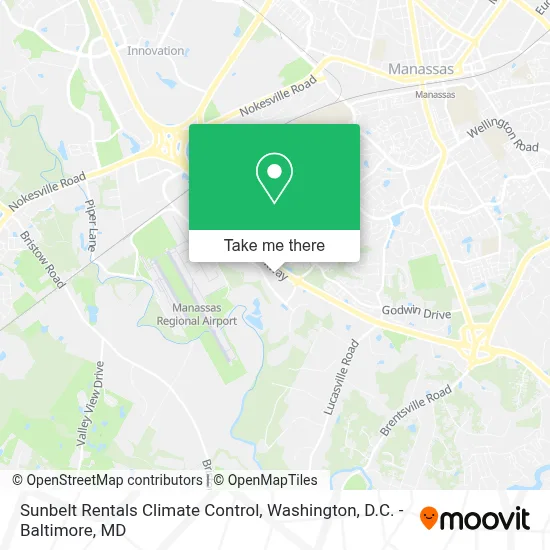 Sunbelt Rentals Climate Control map