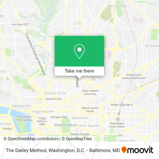 The Dailey Method map