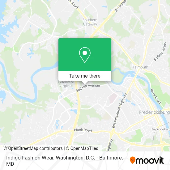 Indigo Fashion Wear map