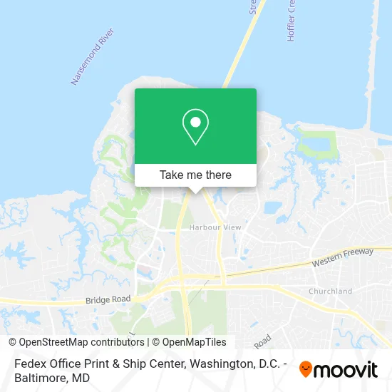 Fedex Office Print & Ship Center map