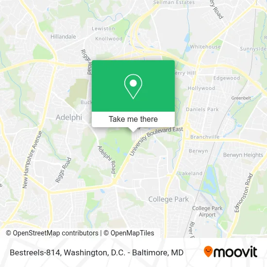 Bestreels-814 map