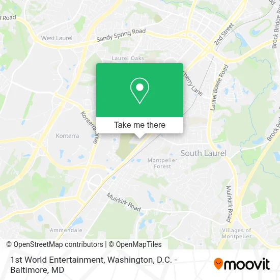 1st World Entertainment map