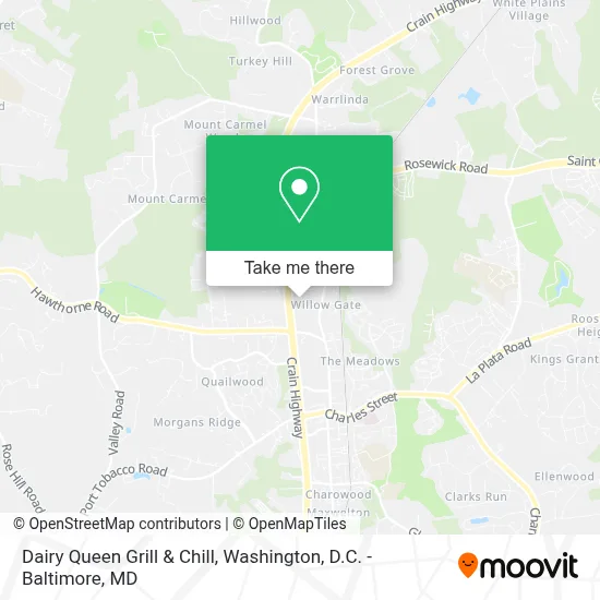 Dairy Queen Grill & Chill map