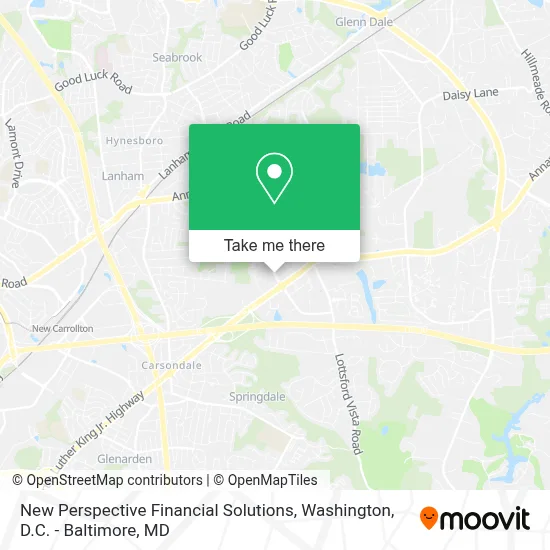 New Perspective Financial Solutions map