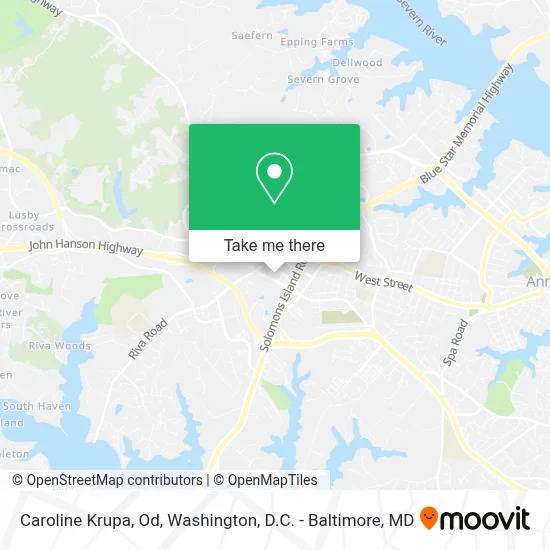 Caroline Krupa, Od map