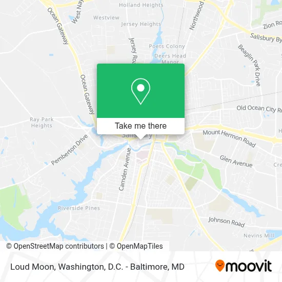 Loud Moon map