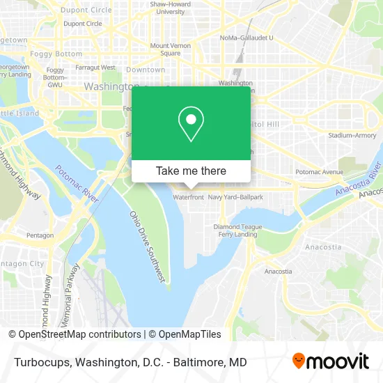 Turbocups map