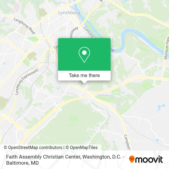 Faith Assembly Christian Center map