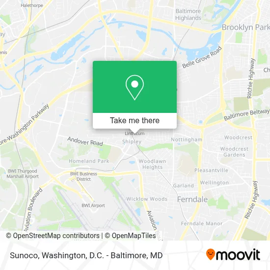 Sunoco map