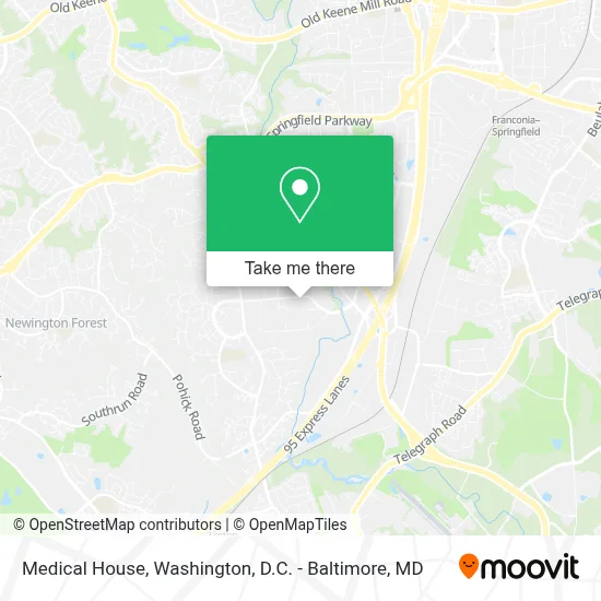 Medical House map