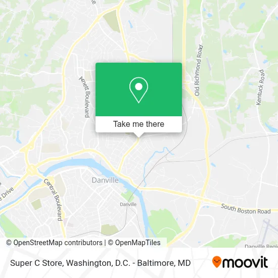 Super C Store map
