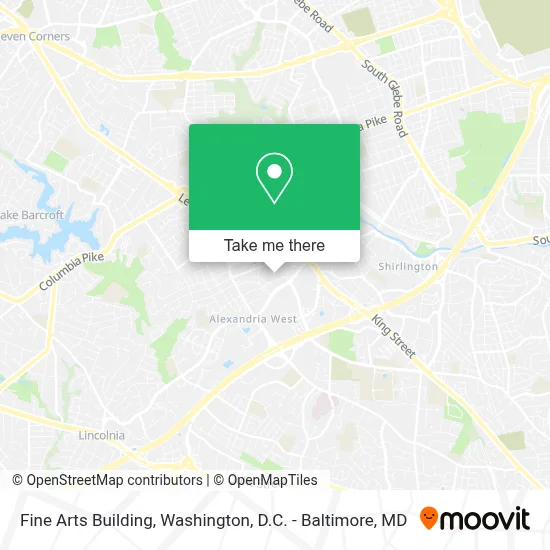 Fine Arts Building map