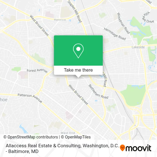 Allaccess Real Estate & Consulting map